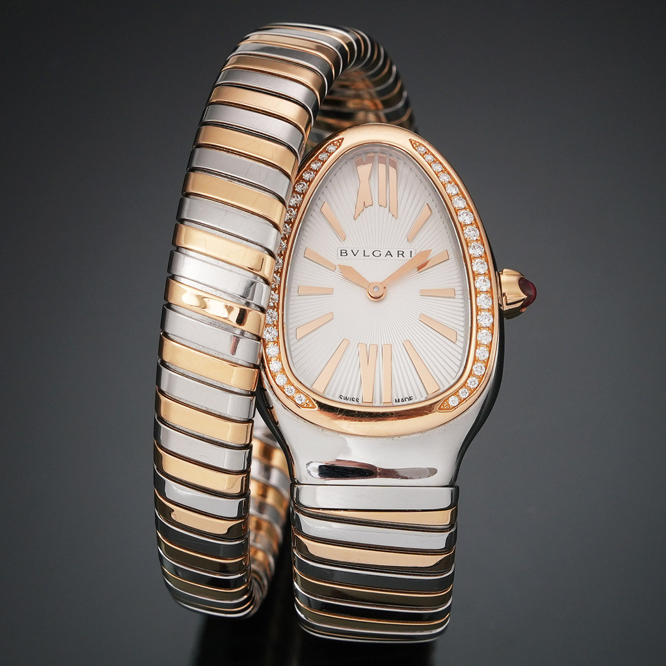 BVLGARI(USED)불가리 투보가스 다이아 워치