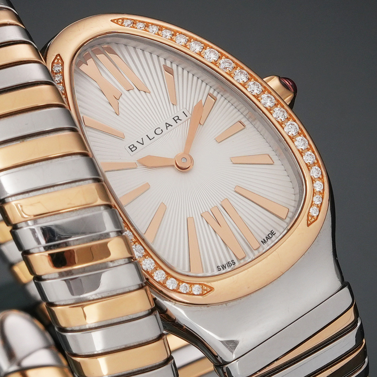BVLGARI(USED)불가리 투보가스 다이아 워치