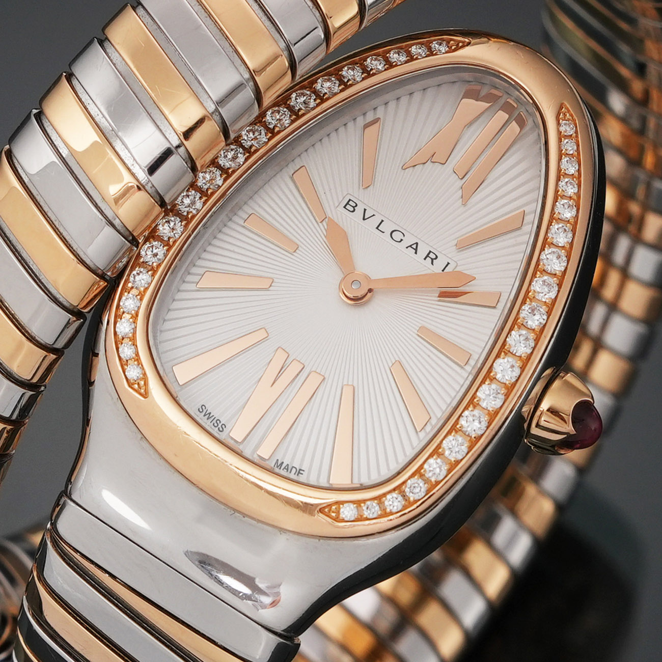 BVLGARI(USED)불가리 투보가스 다이아 워치