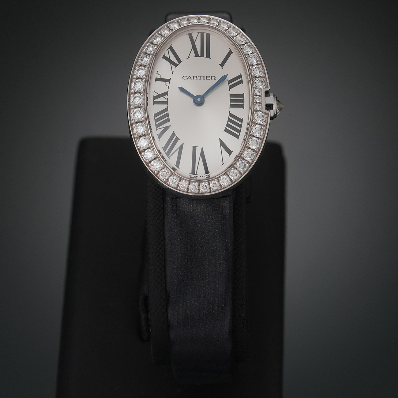 CARTIER(USED)까르띠에 WB520008 베누아 스몰 다이아베젤 워치