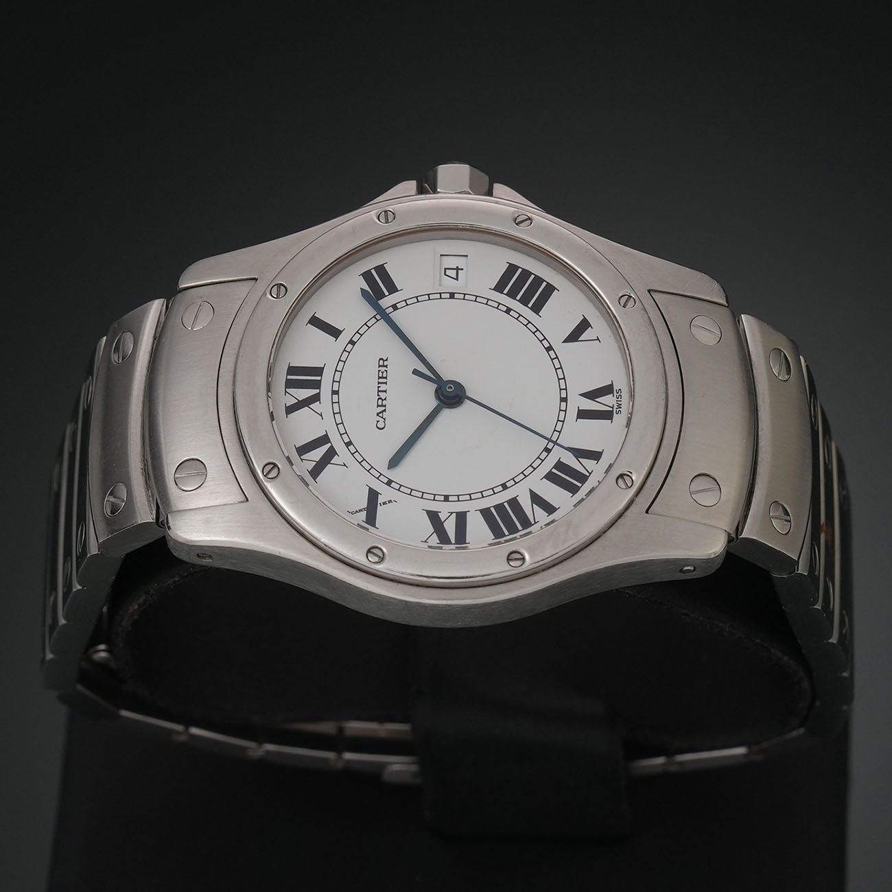 CARTIER(USED)까르띠에 산토스 롱드 라지 W20026K1