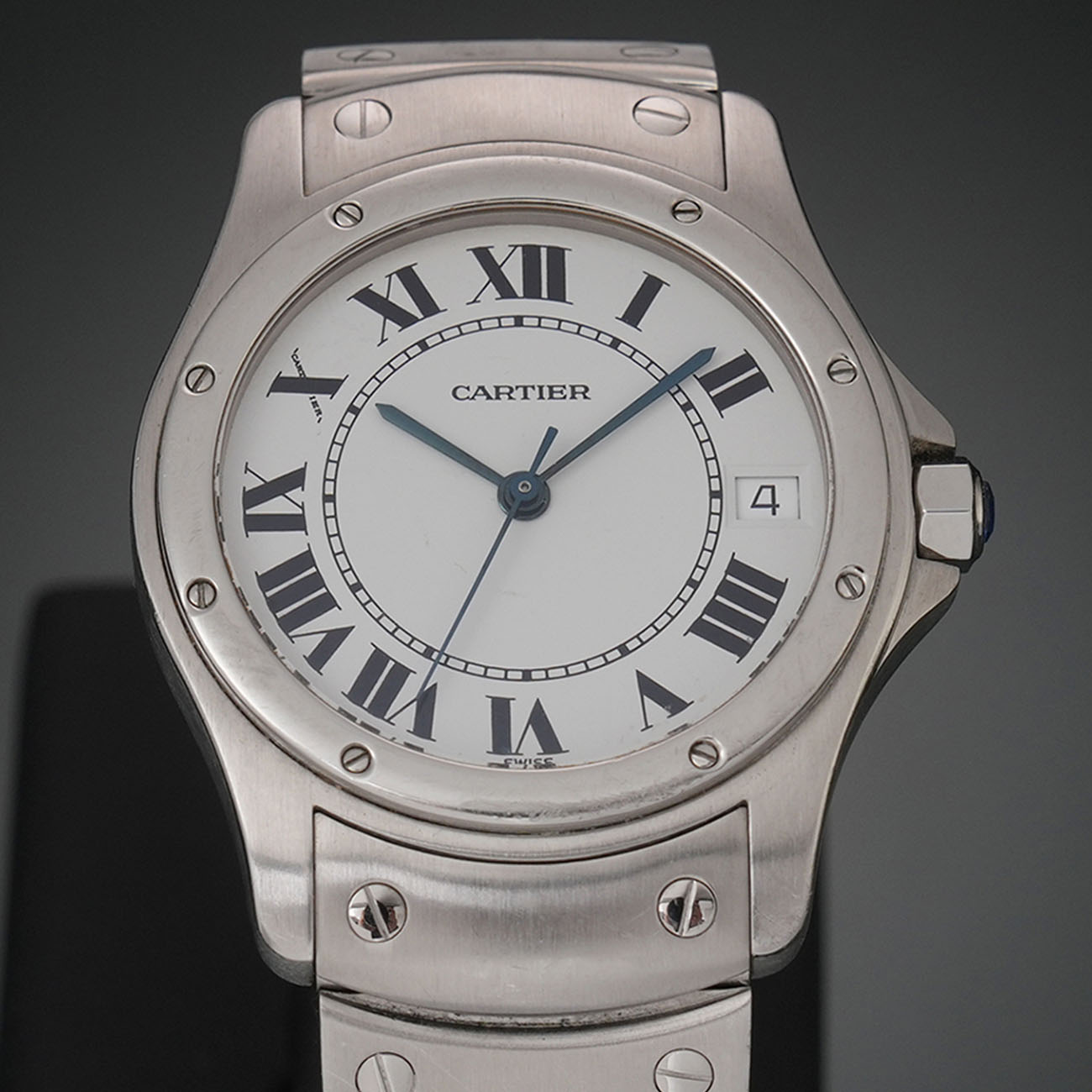 CARTIER(USED)까르띠에 산토스 롱드 라지 W20026K1