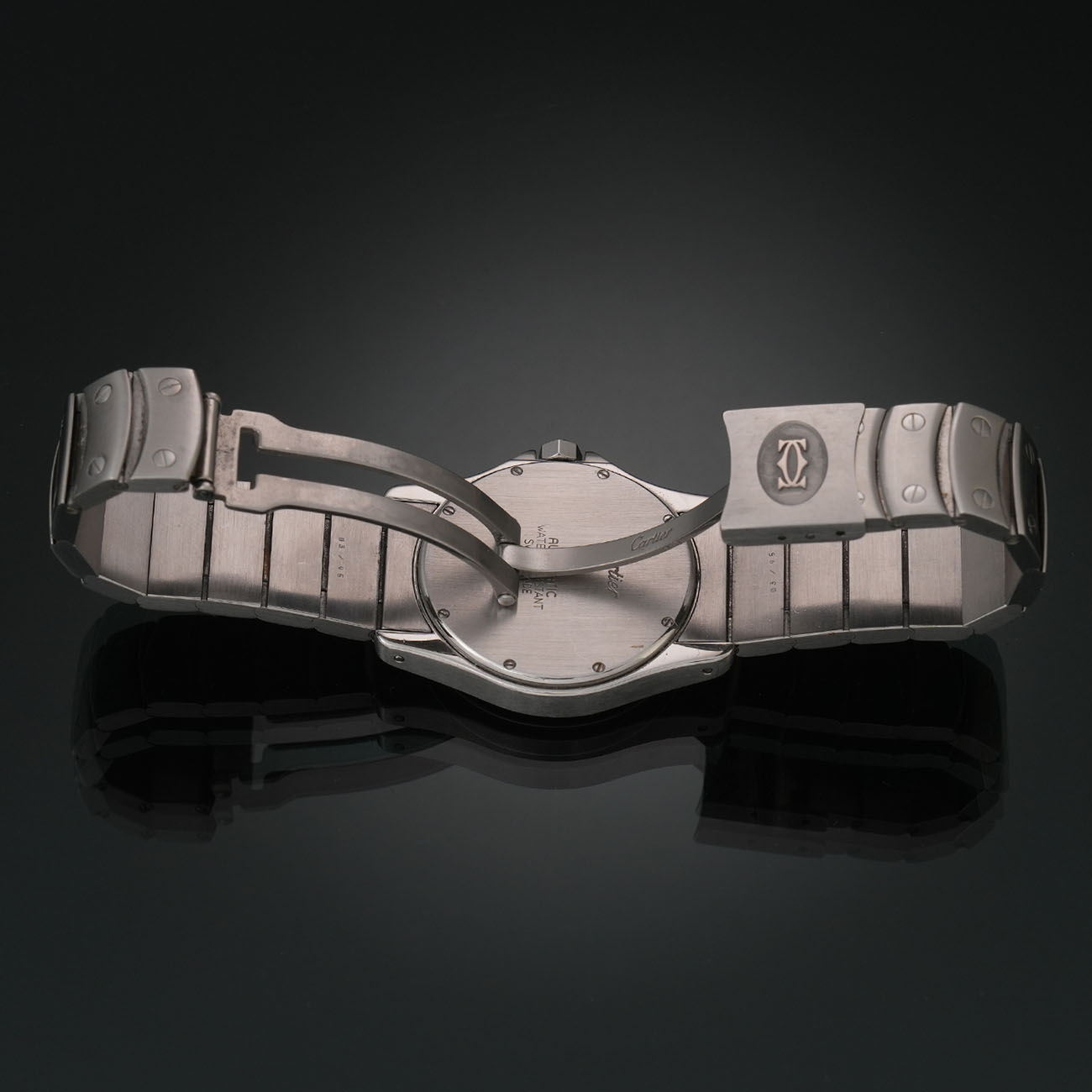 CARTIER(USED)까르띠에 산토스 롱드 라지 W20026K1