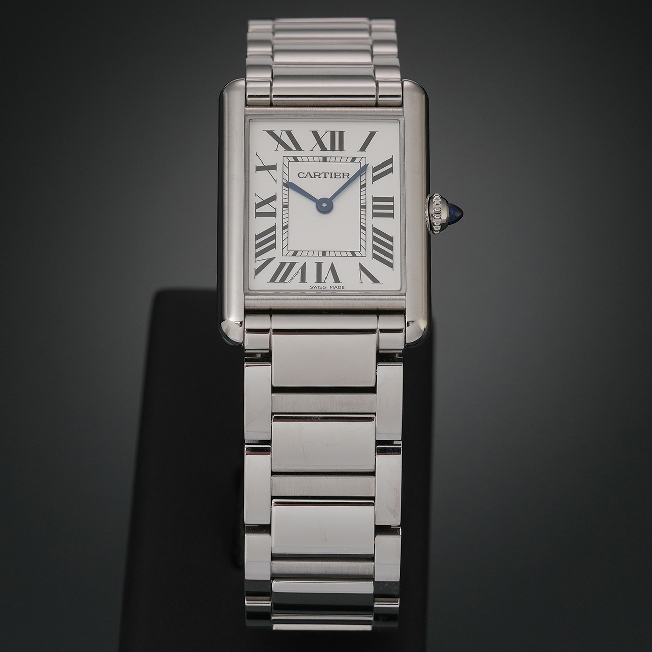 CARTIER(USED)까르띠에 탱크 머스트 스틸 라지 WSTA0052