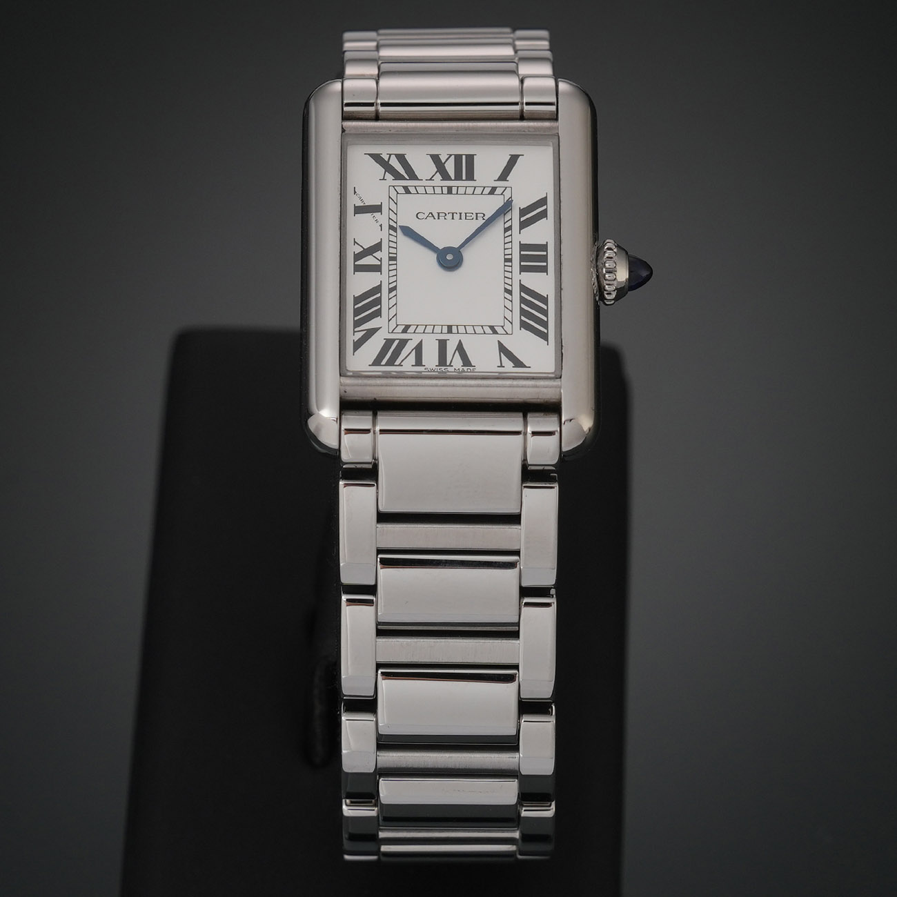 CARTIER(USED)까르띠에 탱크 머스트 스틸 스몰 WSTA0051