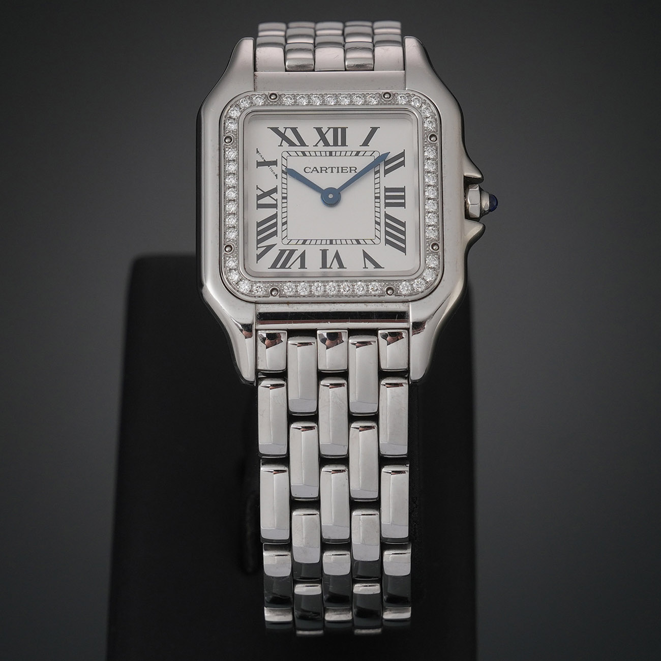 CARTIER(USED)까르띠에 W4PN0008 다이아베젤 팬더 미듐 워치