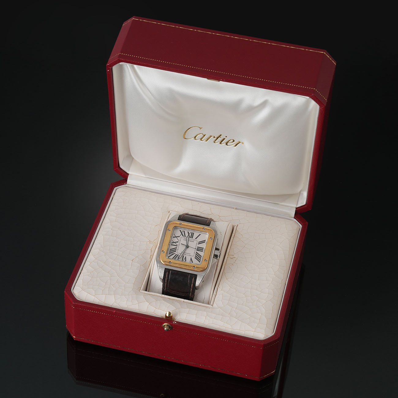 CARTIER(USED)까르띠에 산토스 100 워치