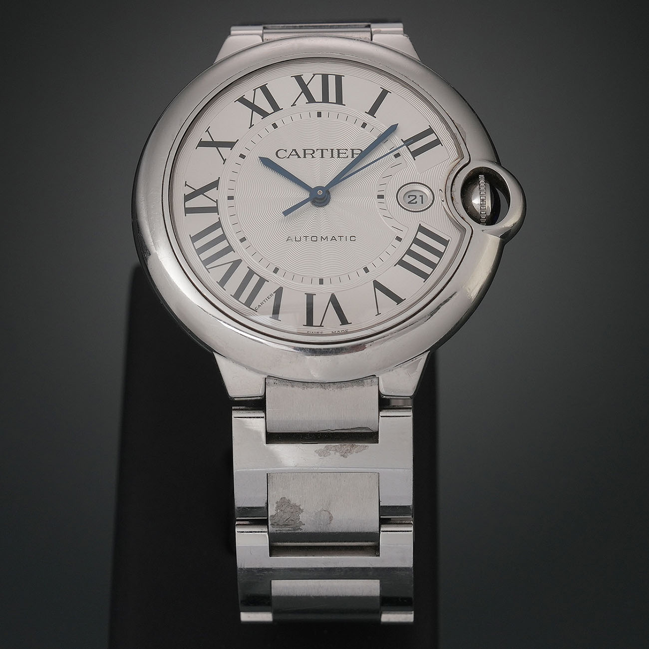 CARTIER(USED)까르띠에 발롱블루 42 오토 W69012Z4
