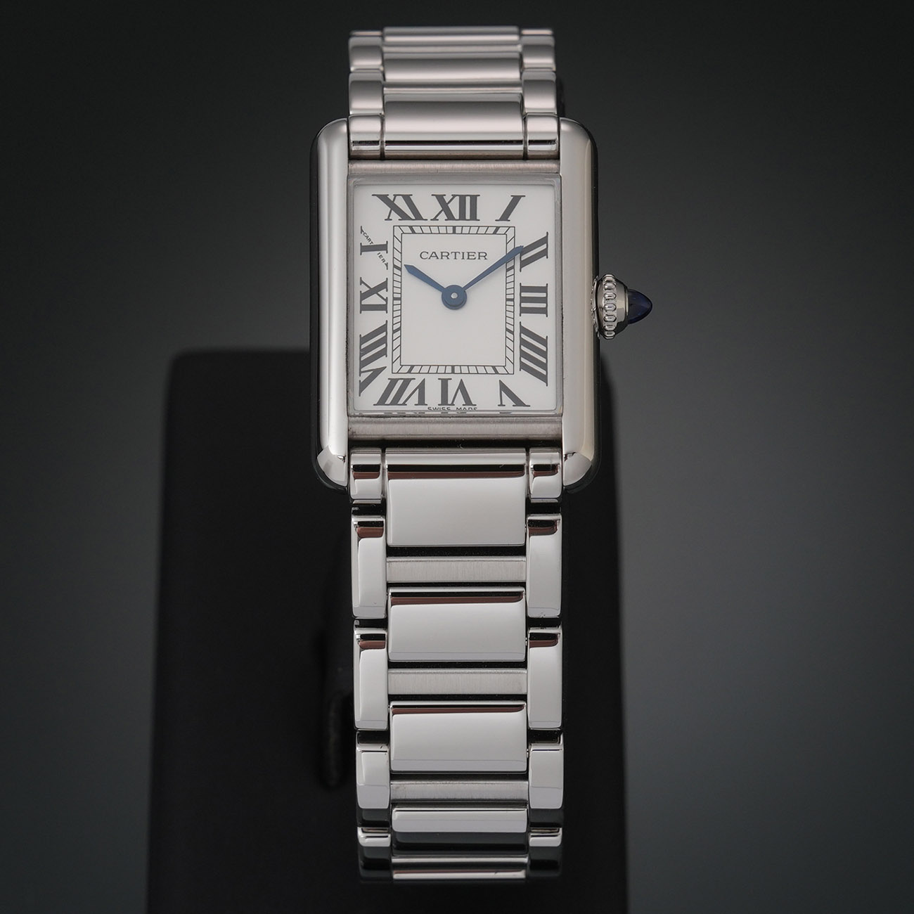 CARTIER(USED)까르띠에 탱크 머스트 스몰 스틸 WSTA0107