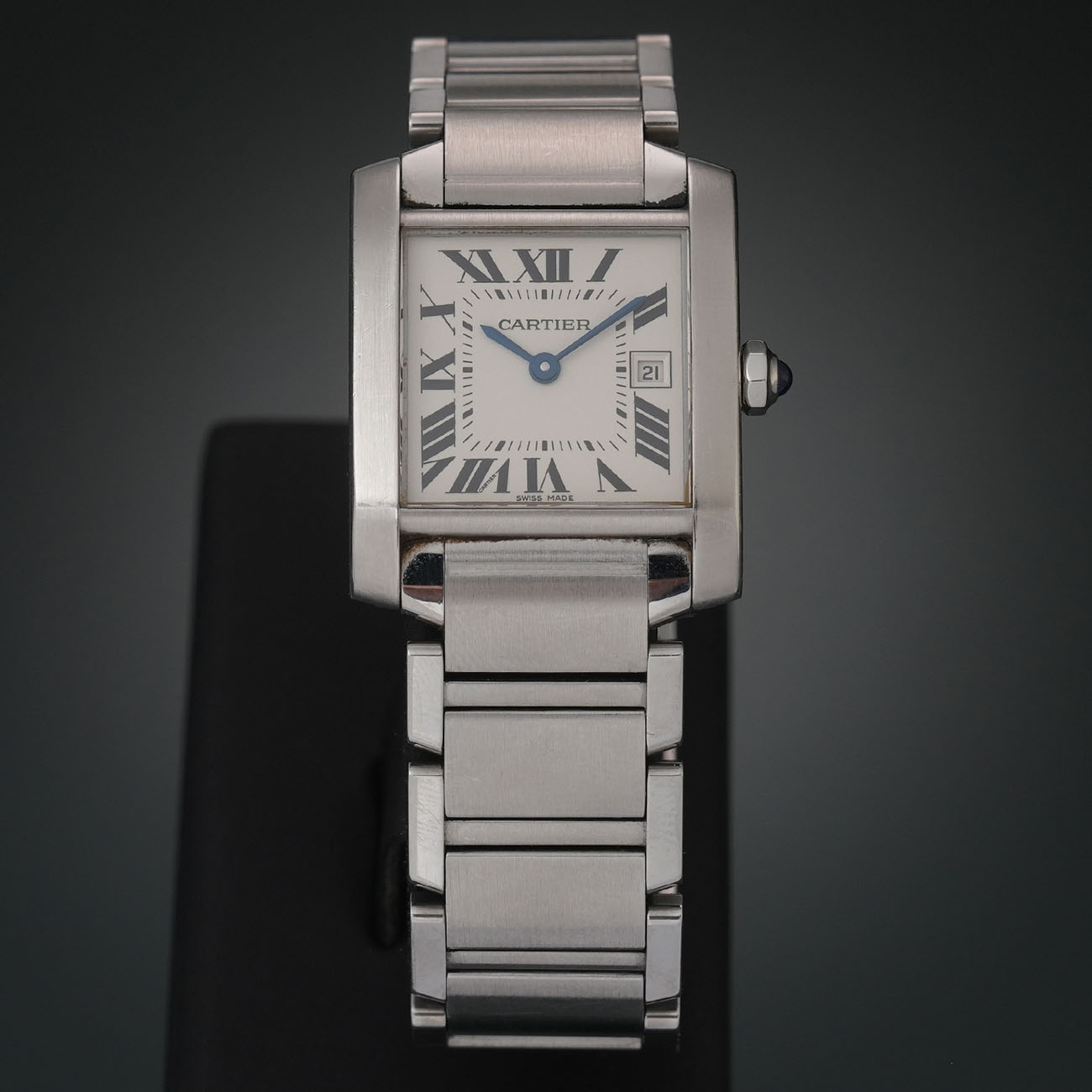 CARTIER(USED)까르띠에 탱크 프랑세즈 미듐 W51011Q3
