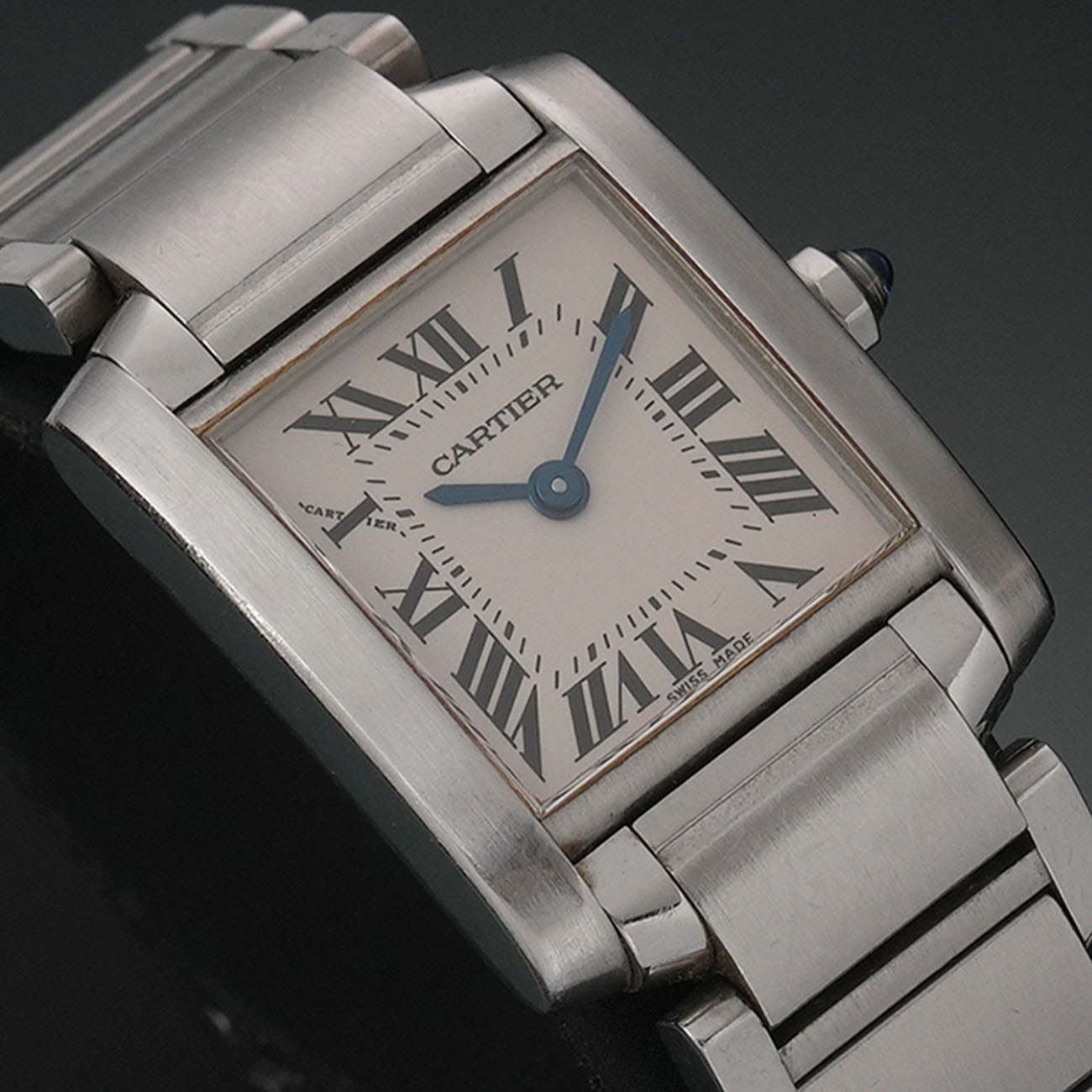 CARTIER(USED)까르띠에  W51008Q3 탱크 프랑세즈 스몰