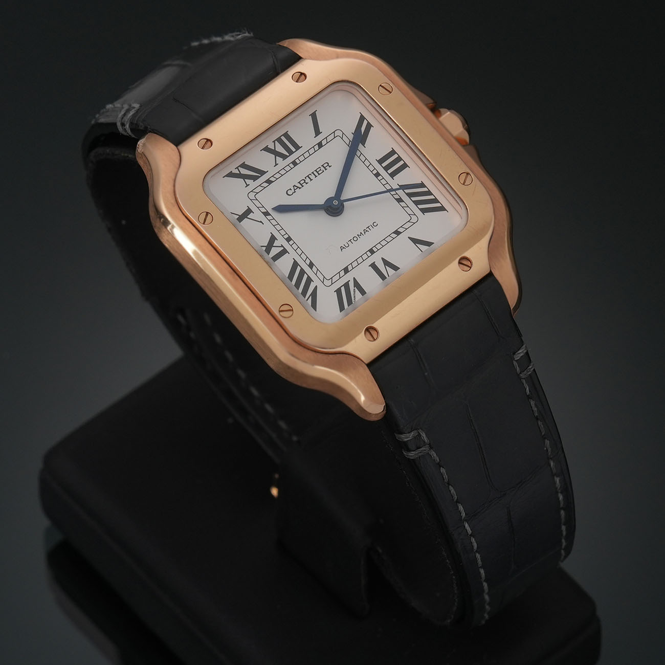 CARTIER(USED)까르띠에 산토스 드 까르띠에 미듐 오토