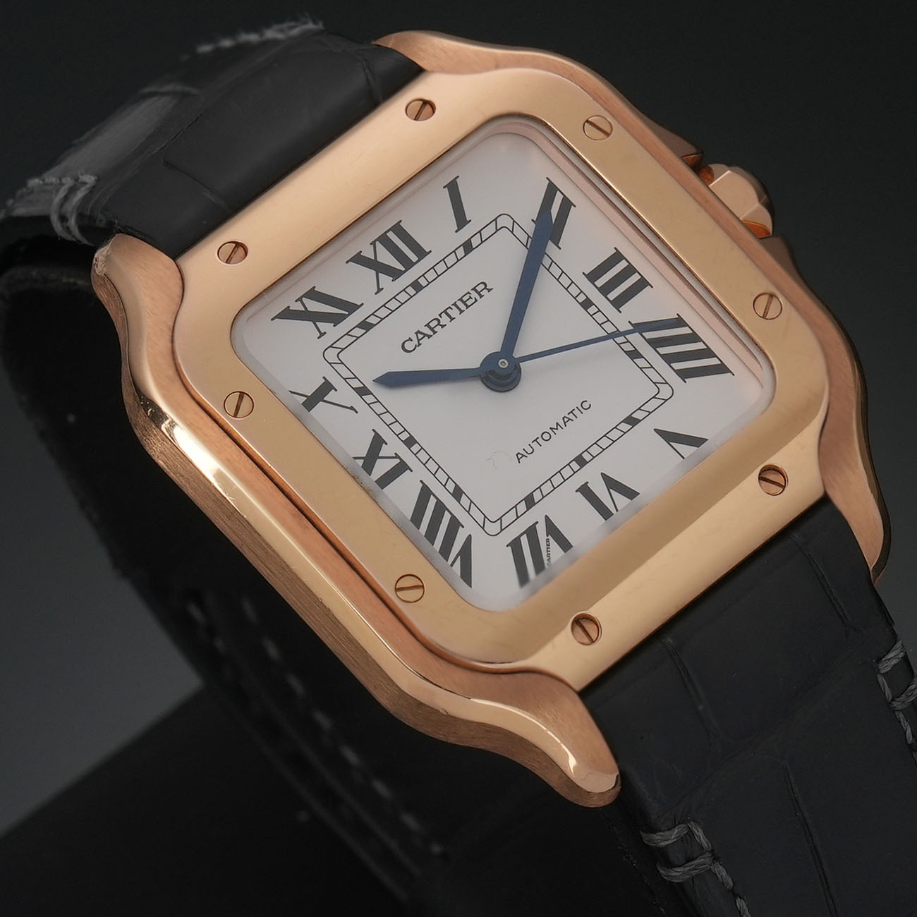 CARTIER(USED)까르띠에 산토스 드 까르띠에 미듐 오토