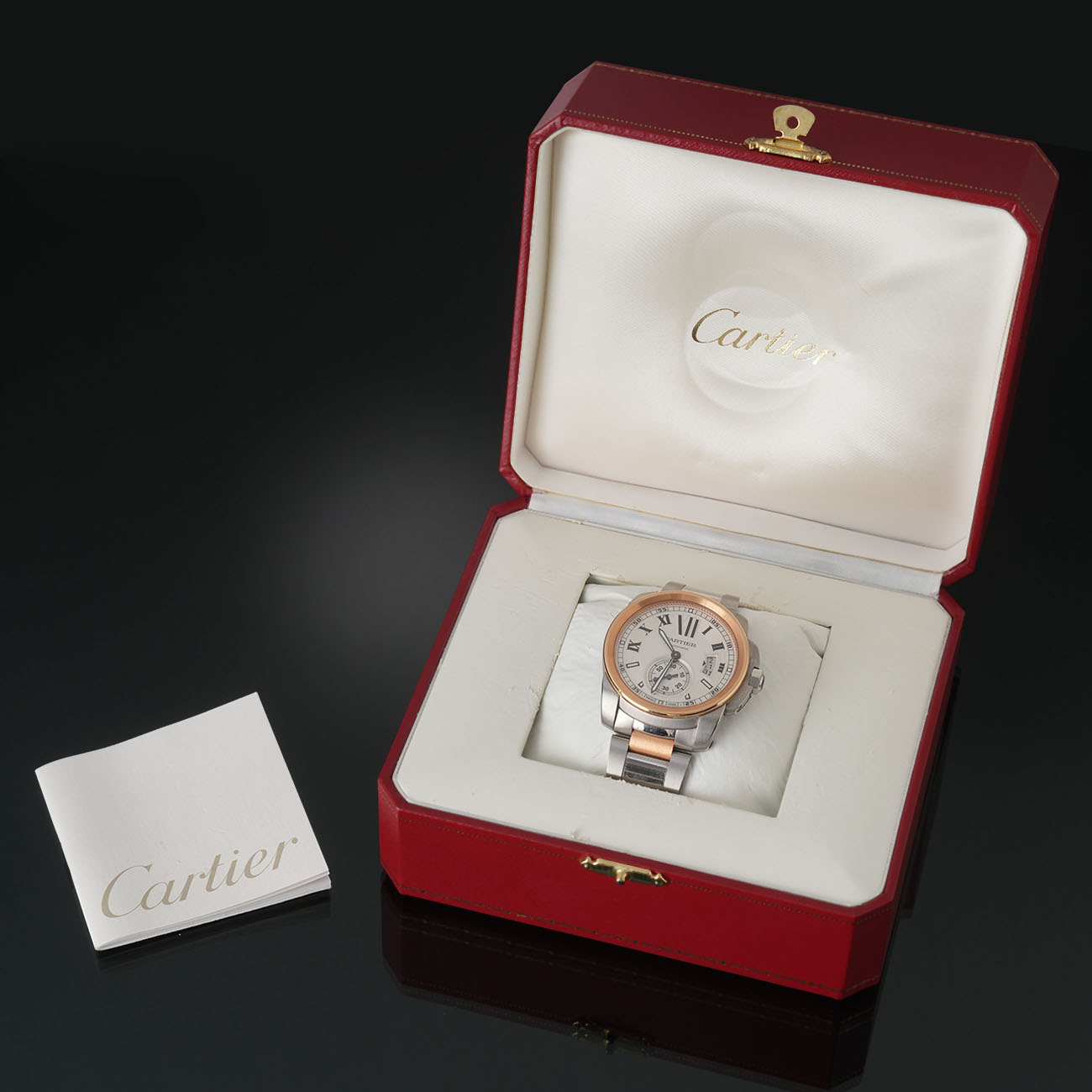 CARTIER(USED)까르띠에 칼리브 드 워치 W7100036