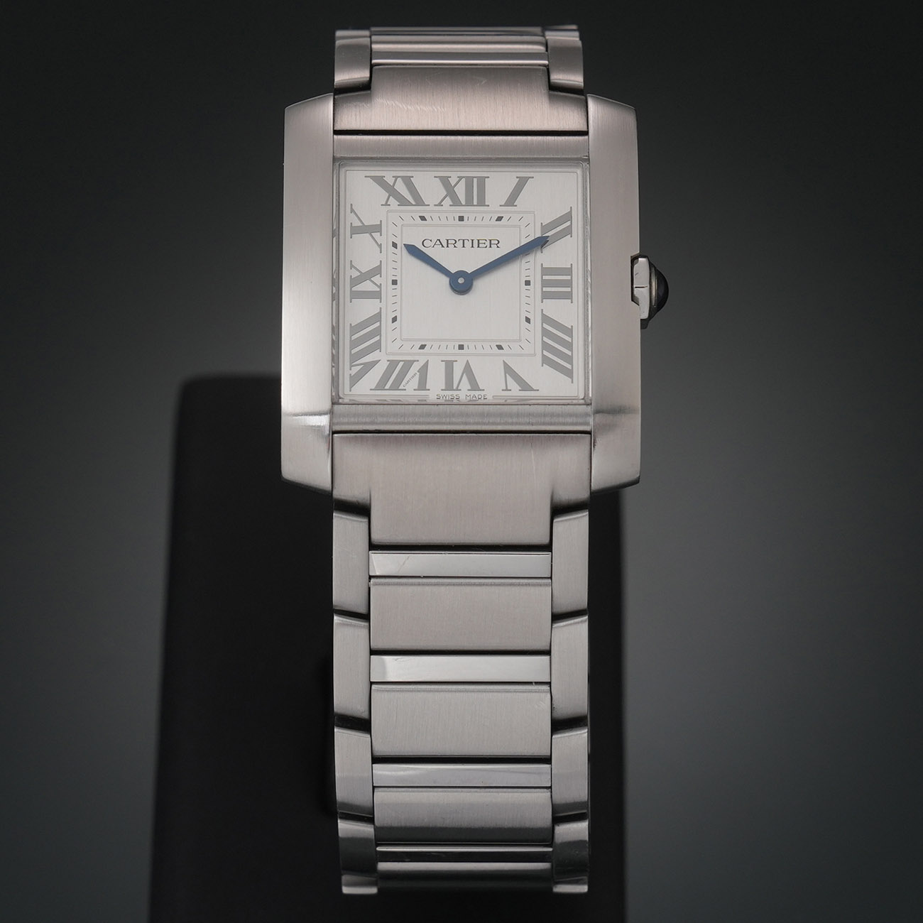 CARTIER(USED)까르띠에 탱크 프랑세즈 미듐 WSTA0105