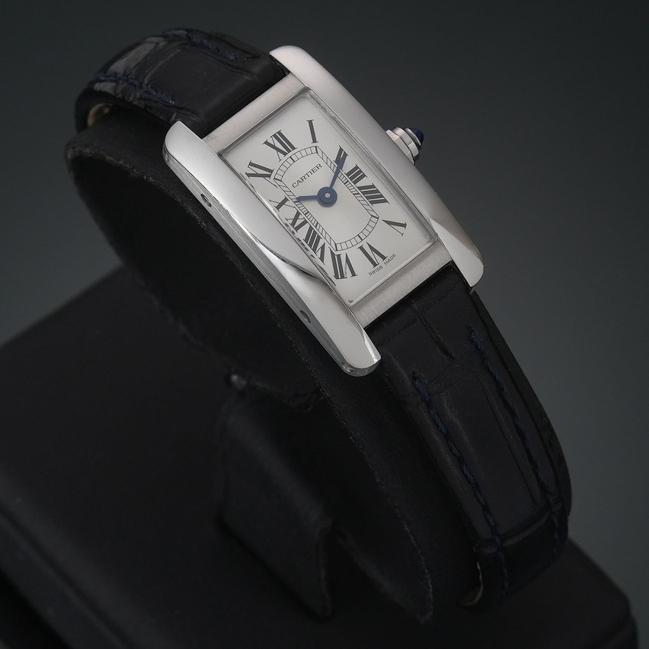 CARTIER(USED)까르띠에 탱크 아메리칸 미니 WSTA0032