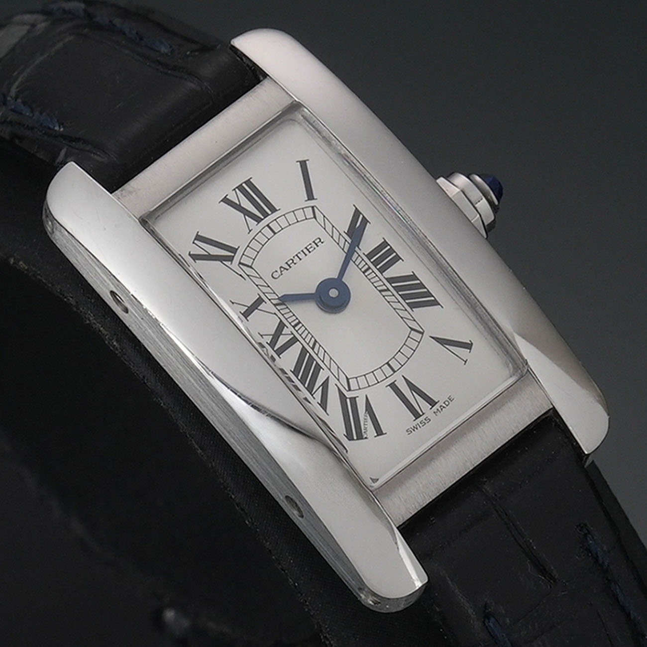 CARTIER(USED)까르띠에 탱크 아메리칸 미니 WSTA0032