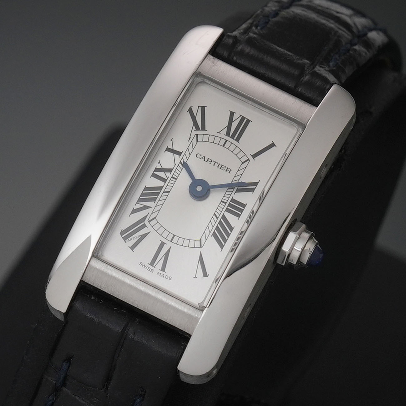 CARTIER(USED)까르띠에 탱크 아메리칸 미니 WSTA0032