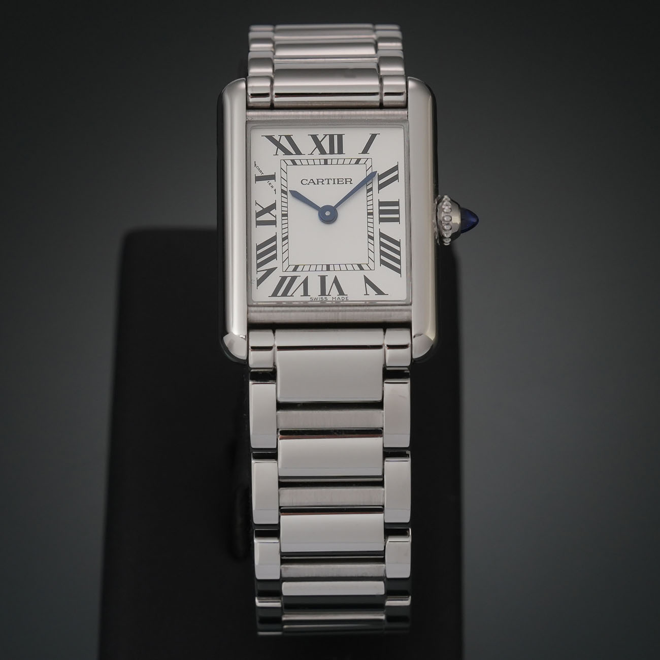 CARTIER(USED)까르띠에 탱크 머스트 스몰 스틸 WSTA0051