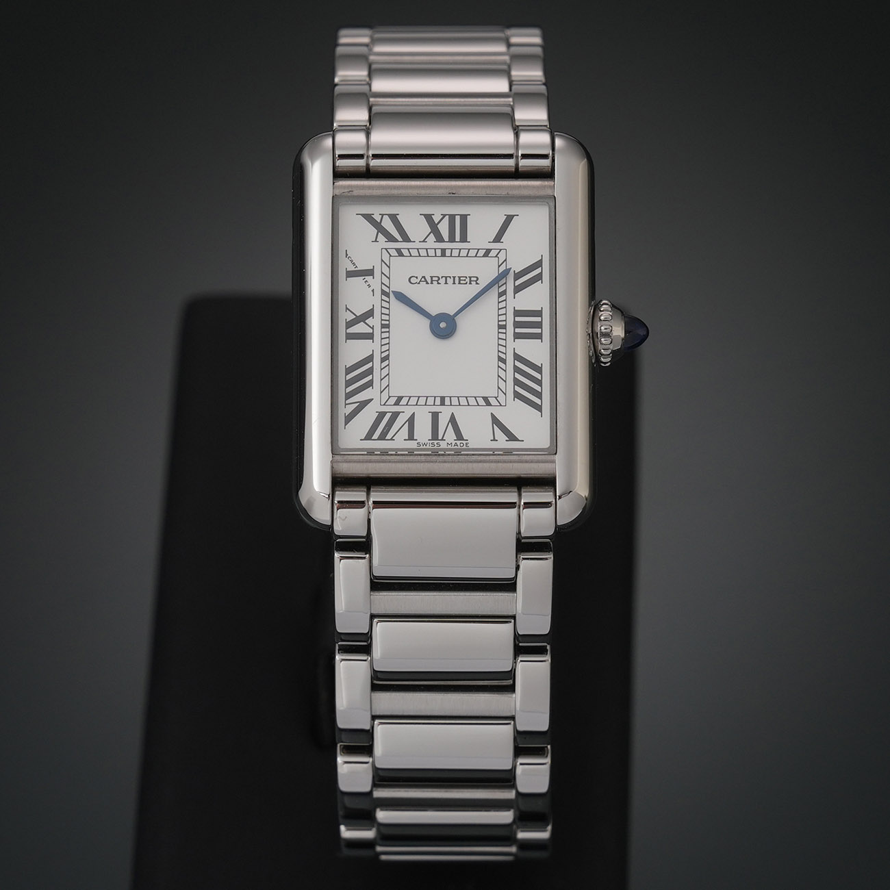 CARTIER(USED)까르띠에 탱크 머스트 스몰 스틸 WSTA0051