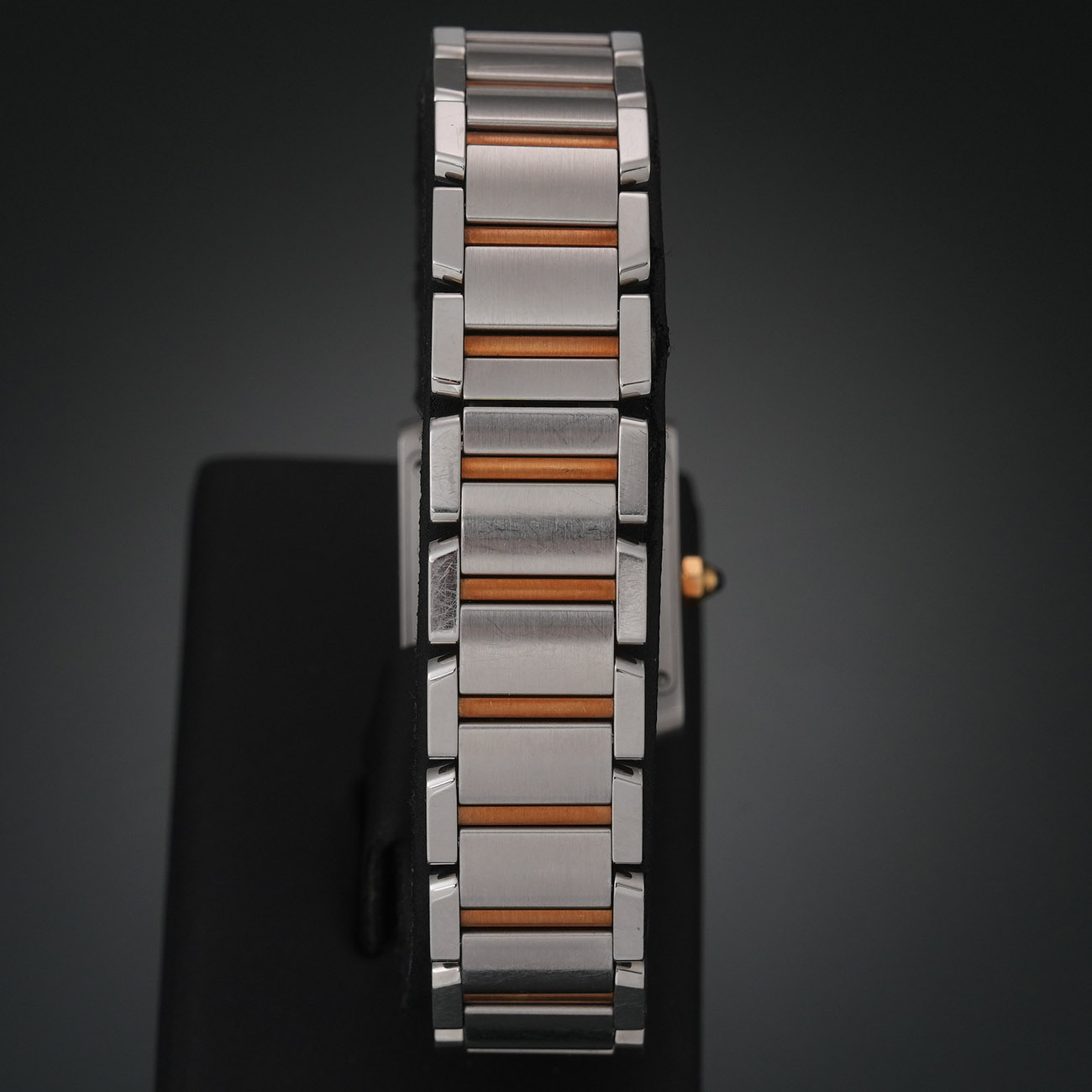 CARTIER(USED)까르띠에 탱크 프랑세즈 스몰 콤비 W51007Q4