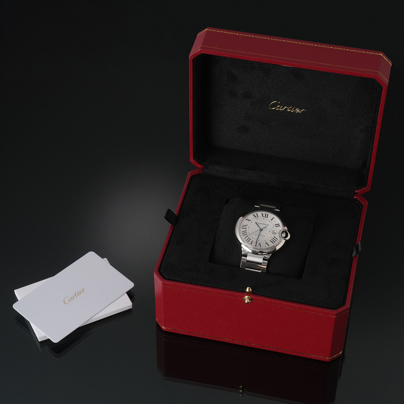 CARTIER(USED)까르띠에 발롱블루 42 스틸 오토