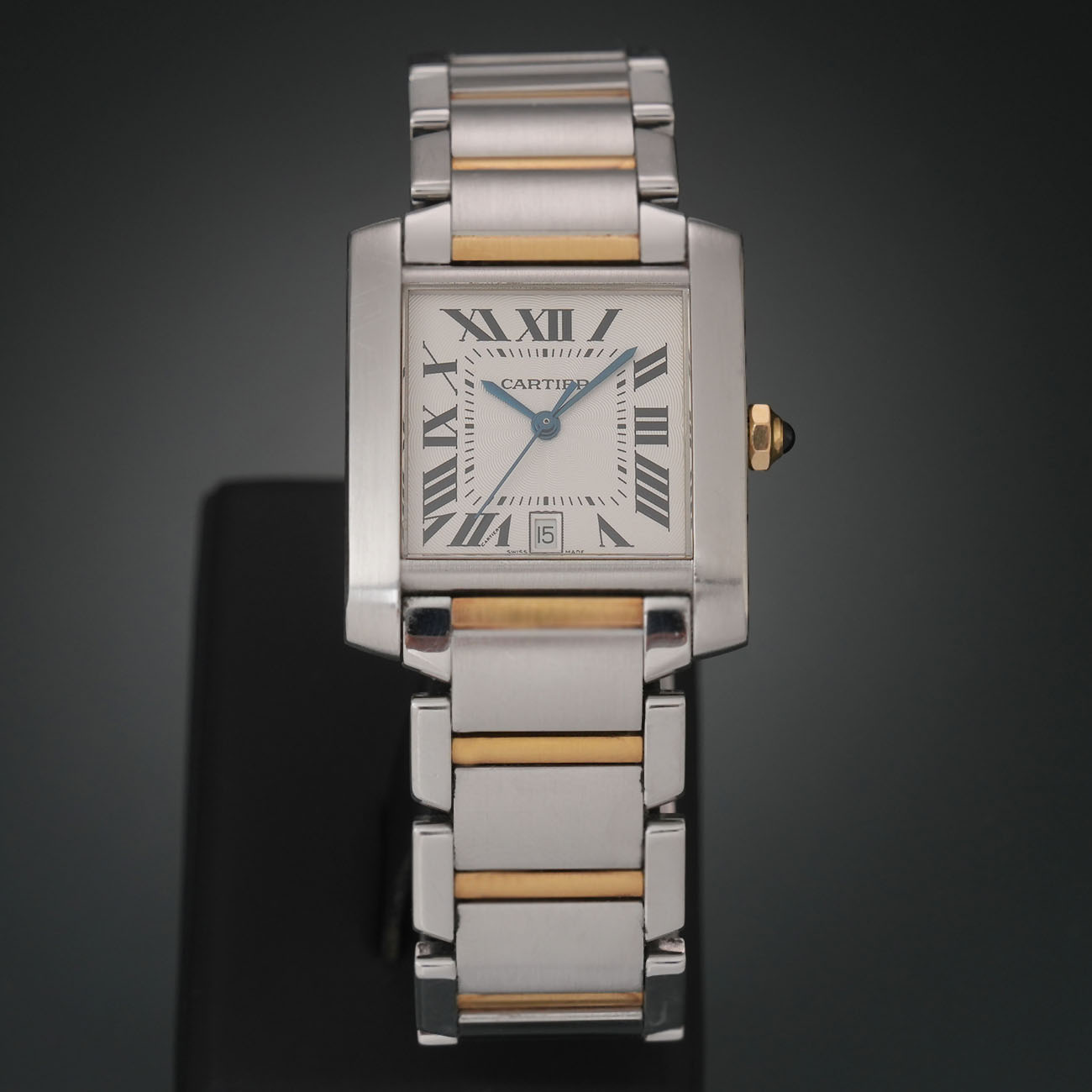 CARTIER(USED)까르띠에 프랑세즈 콤비 라지 W51005Q4