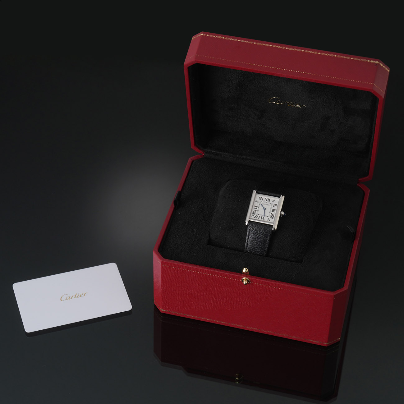 CARTIER(USED)까르띠에 탱크 머스트 라지 WSTA0041