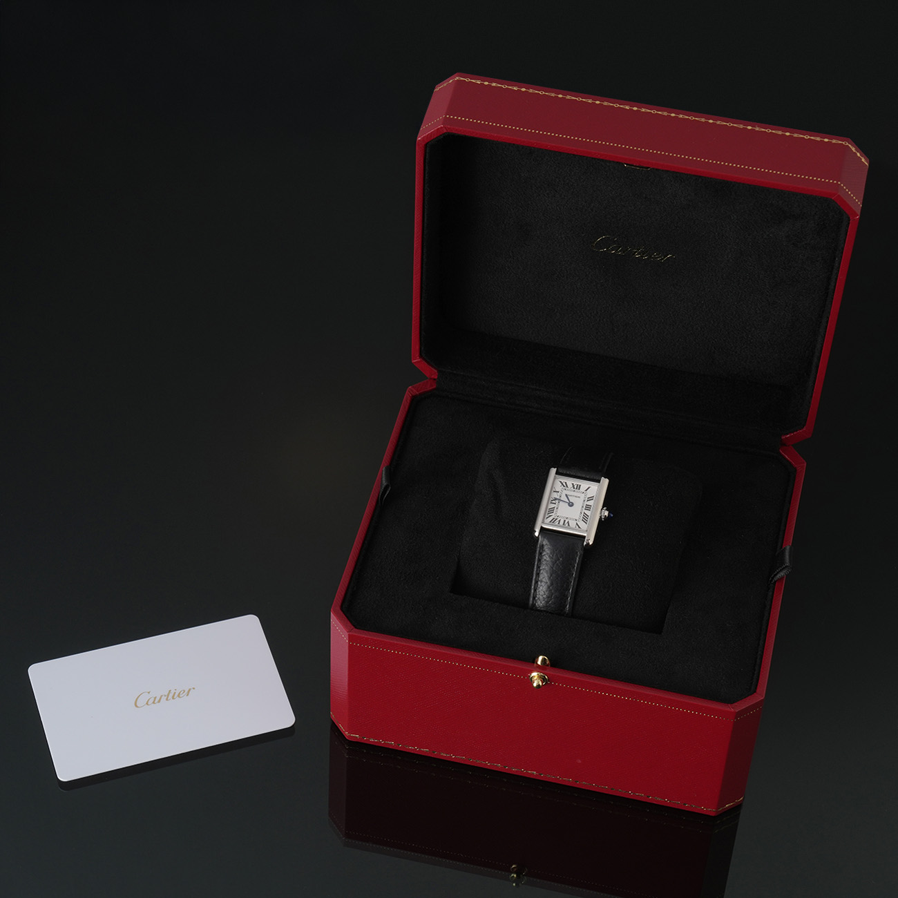 CARTIER(USED)까르띠에 탱크 머스트 스몰 WSTA0042