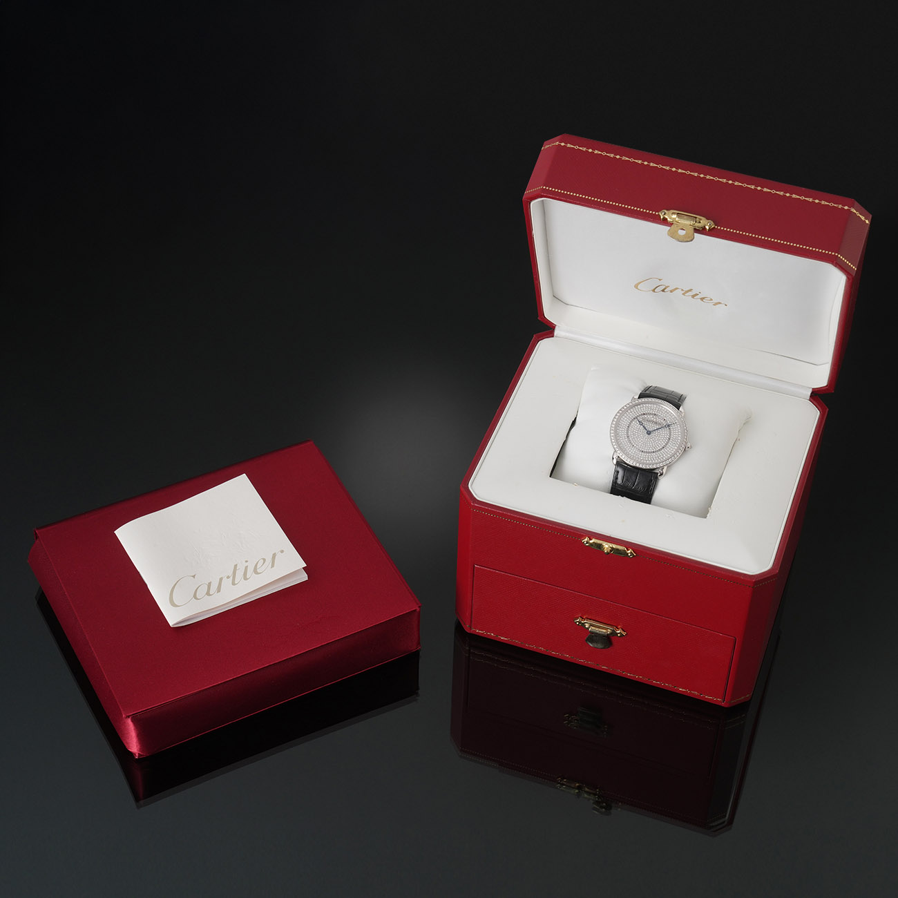 CARTIER(USED)까르띠에 롱드 루이 WR007007