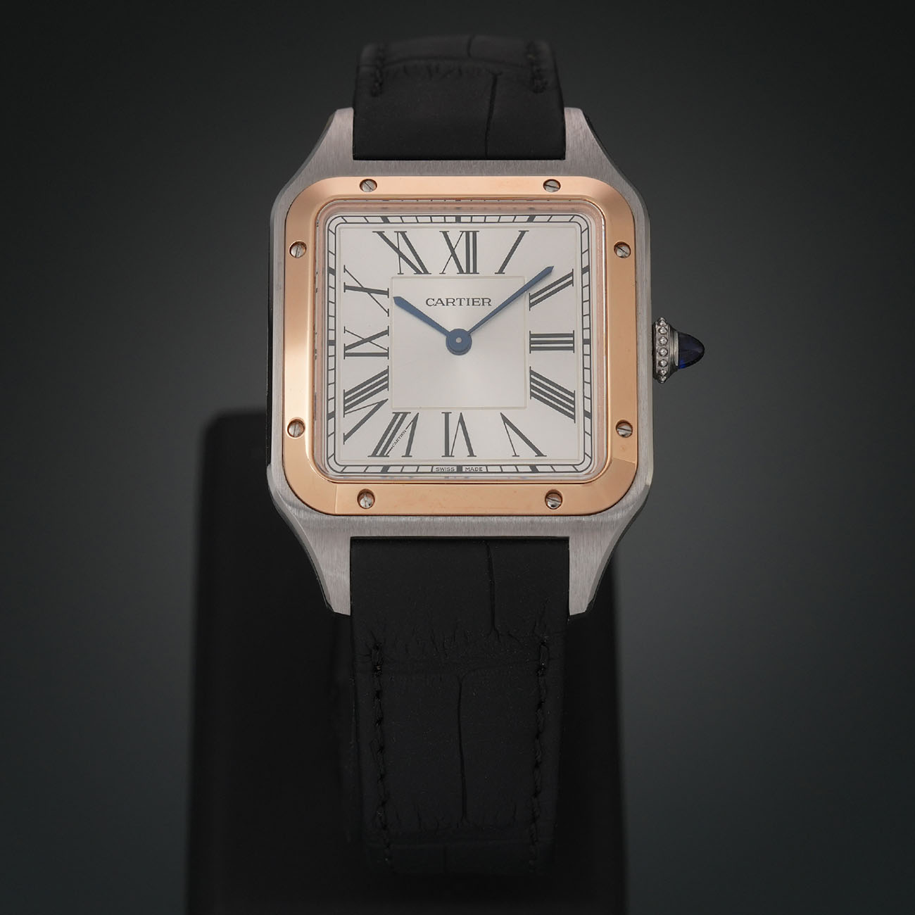 CARTIER(USED)까르띠에 산토스 뒤몽 라지 W2SA0011