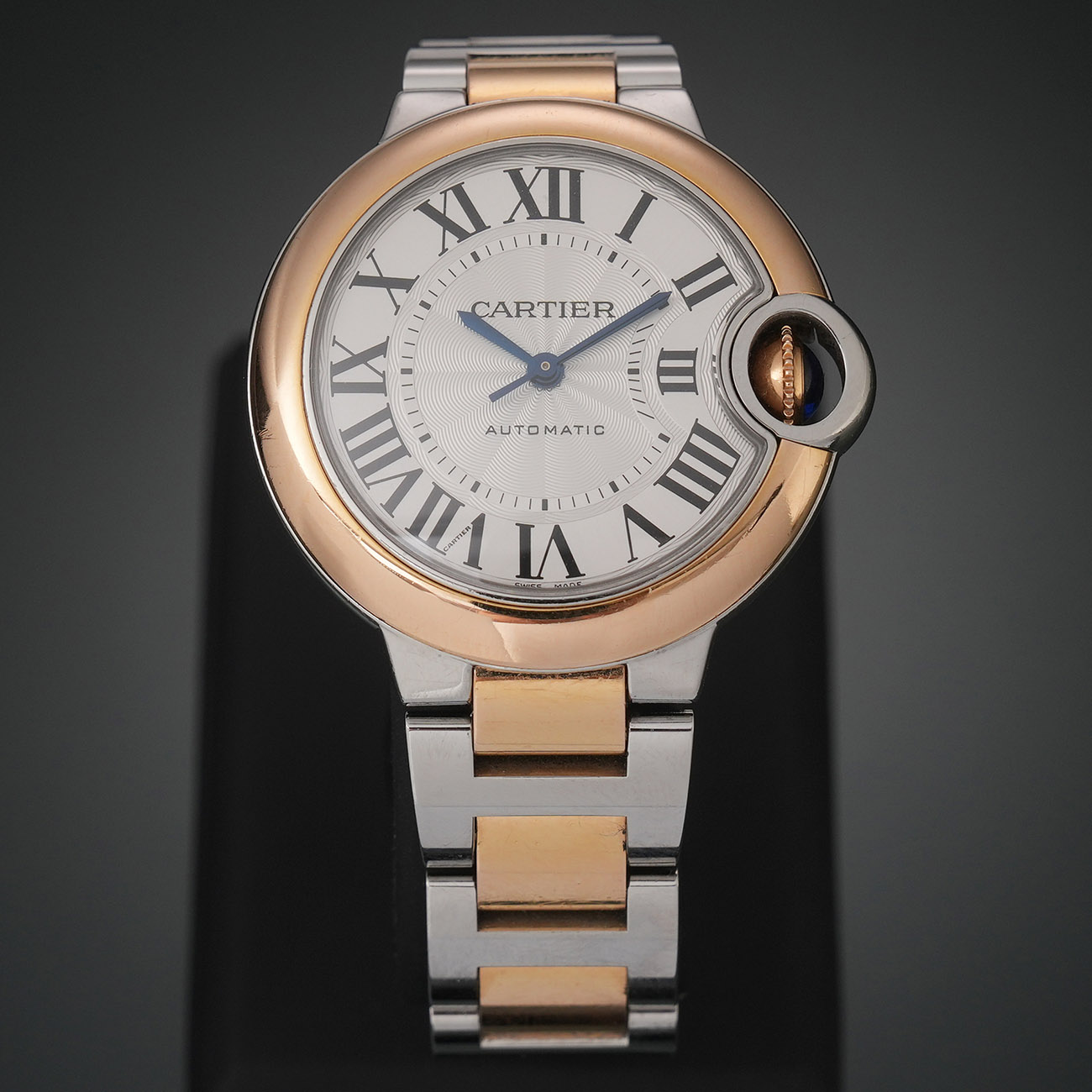 CARTIER(USED)까르띠에 발롱블루 33 오토 콤비 W2BB0032