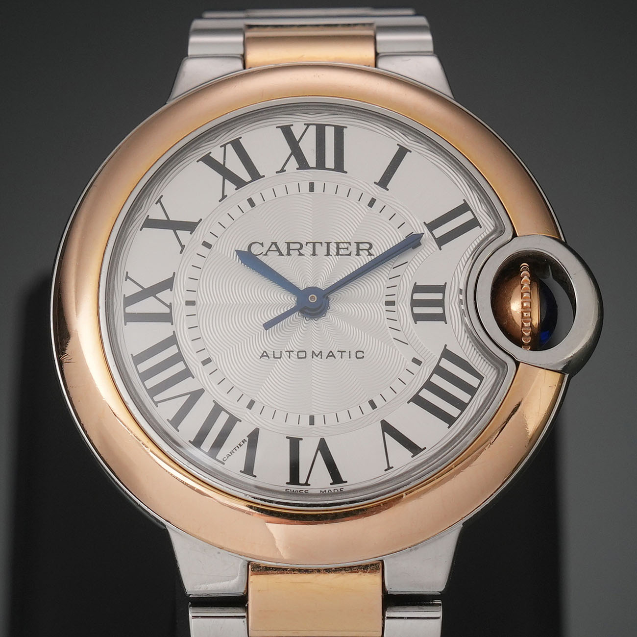 CARTIER(USED)까르띠에 발롱블루 33 오토 콤비 W2BB0032