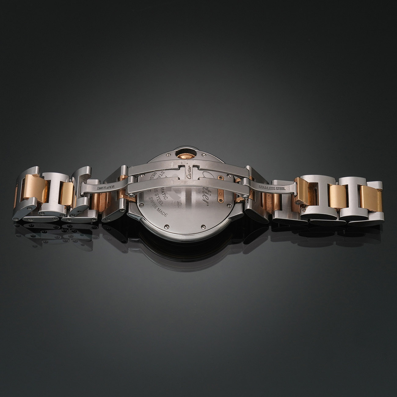 CARTIER(USED)까르띠에 발롱블루 33 오토 콤비 W2BB0032