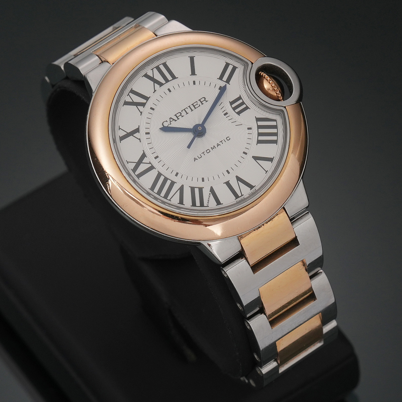 CARTIER(USED)까르띠에 발롱블루 33 오토 콤비 W2BB0032