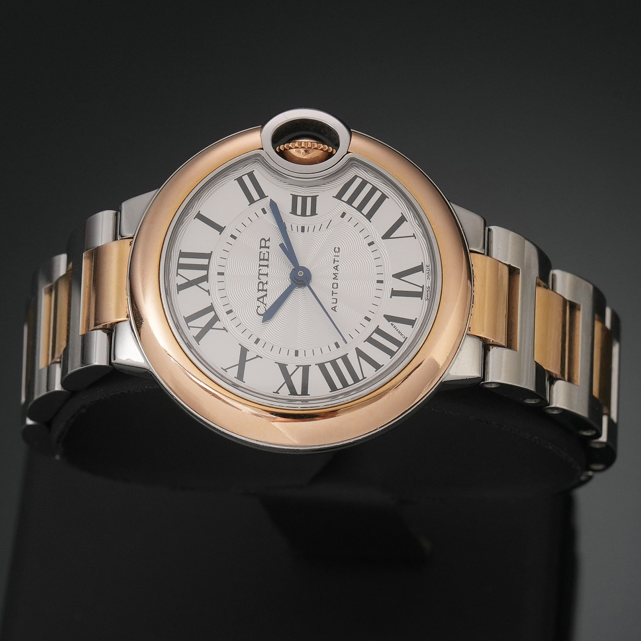 CARTIER(USED)까르띠에 발롱블루 33 오토 콤비 W2BB0032
