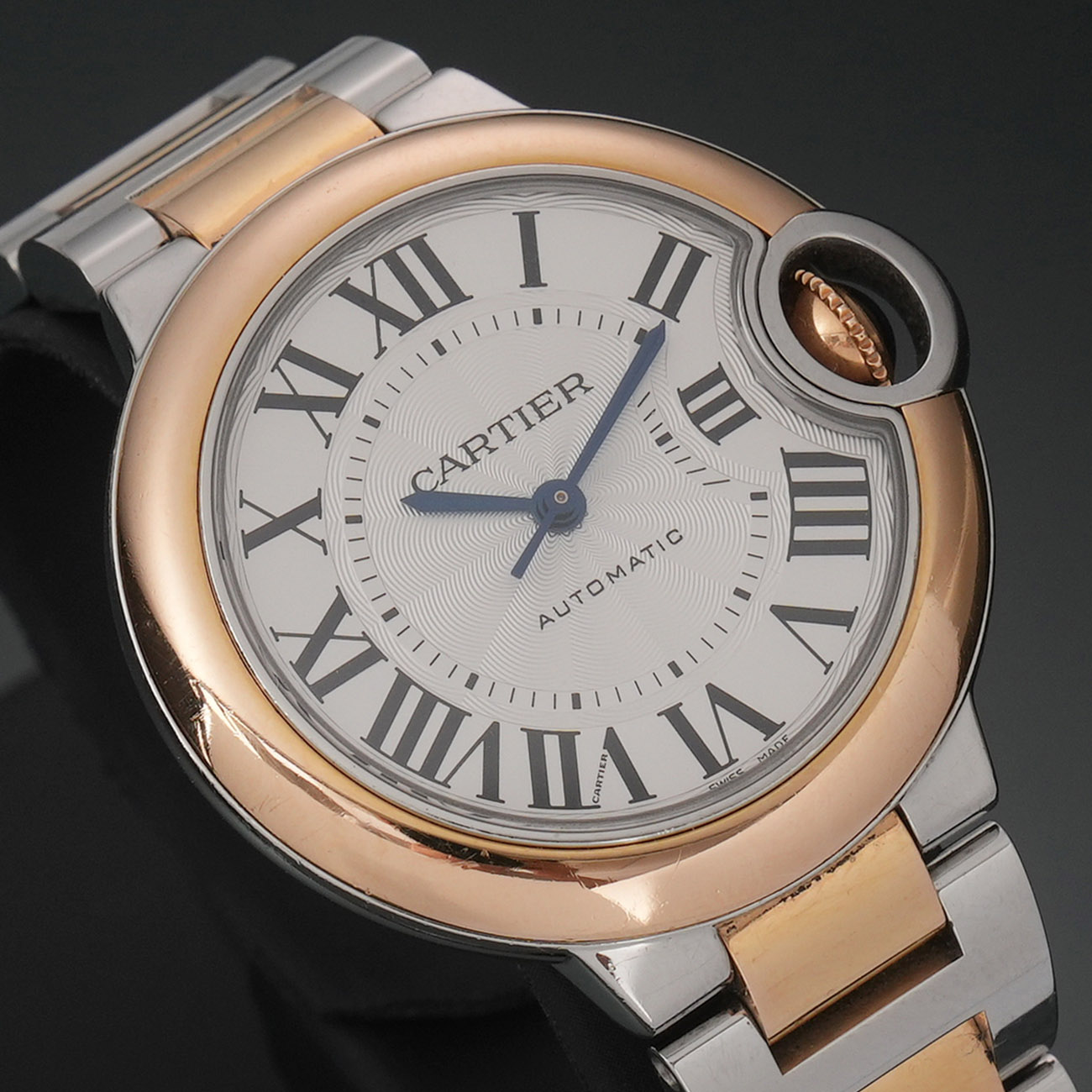 CARTIER(USED)까르띠에 발롱블루 33 오토 콤비 W2BB0032