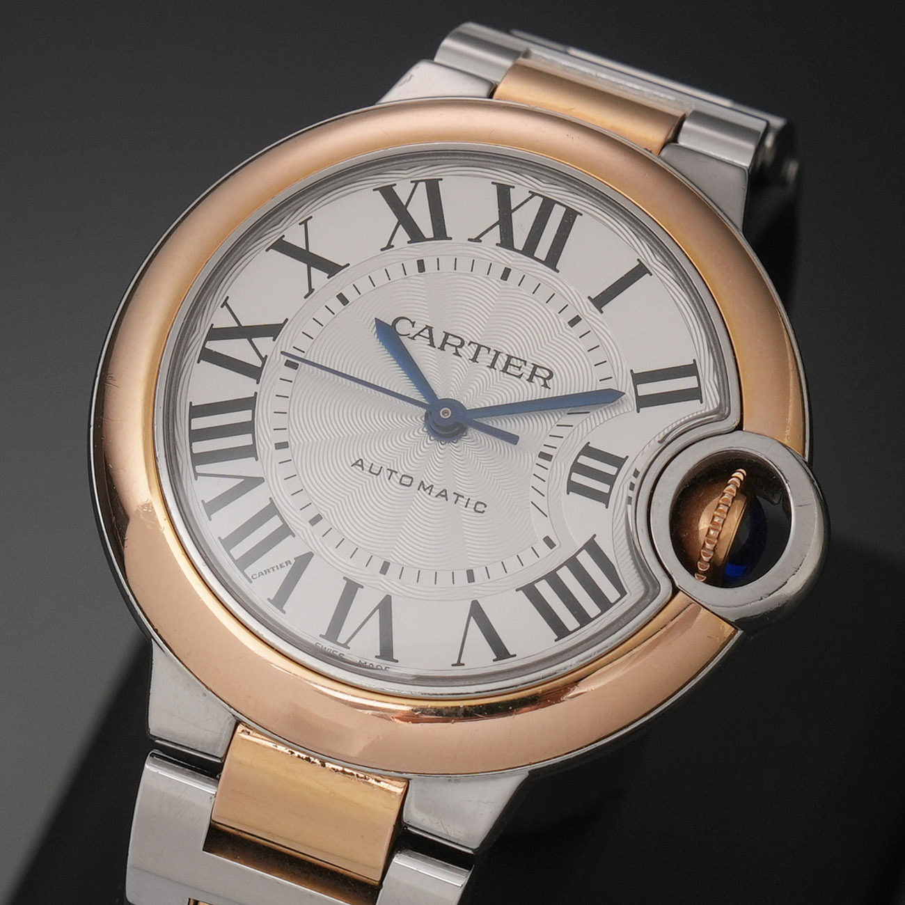 CARTIER(USED)까르띠에 발롱블루 33 오토 콤비 W2BB0032