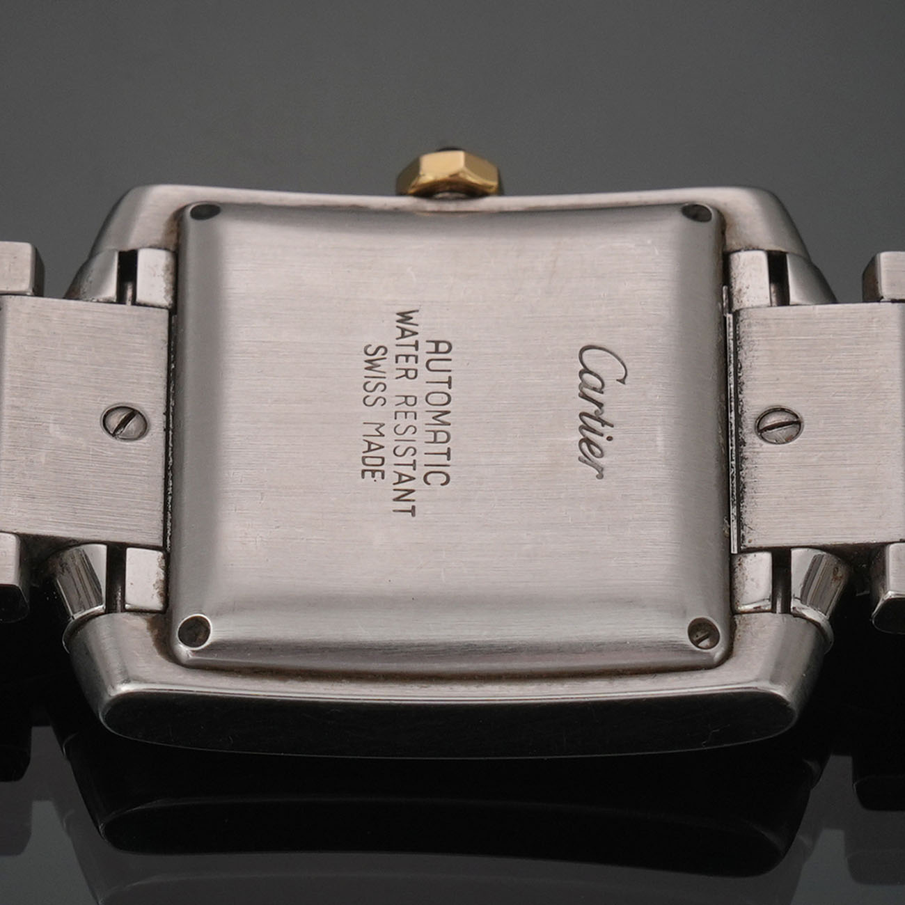 CARTIER(USED)까르띠에 탱크 프랑세즈 콤비 오토 라지 W51005Q4