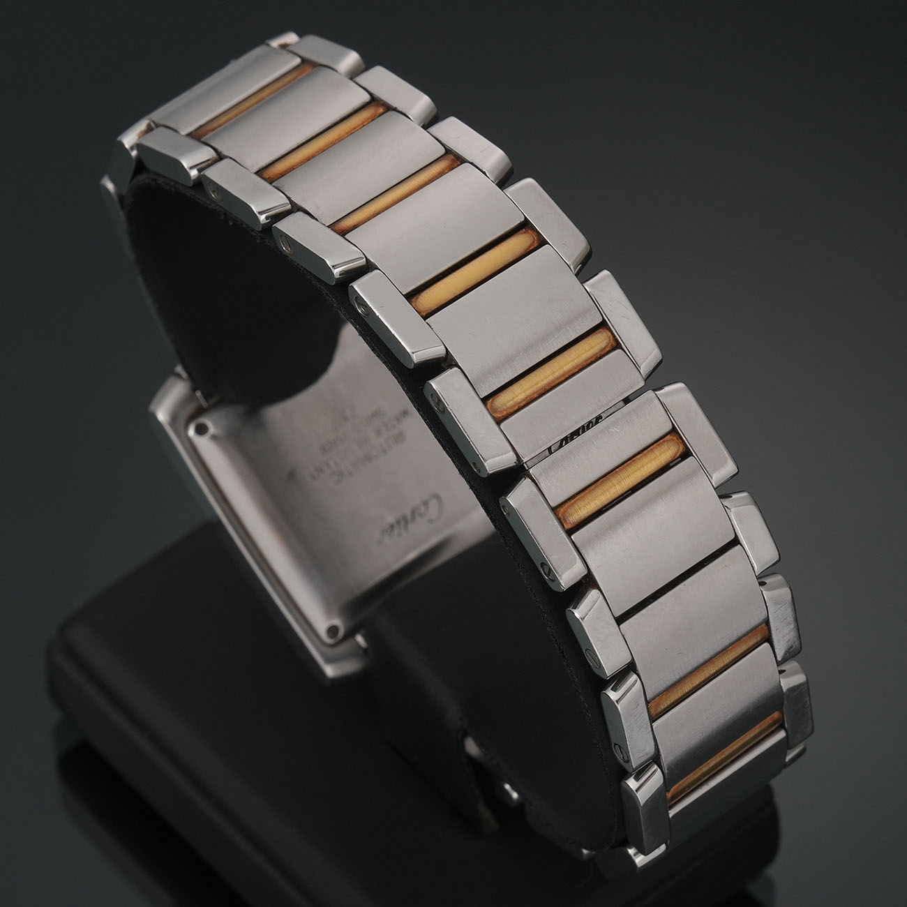 CARTIER(USED)까르띠에 탱크 프랑세즈 콤비 오토 라지 W51005Q4