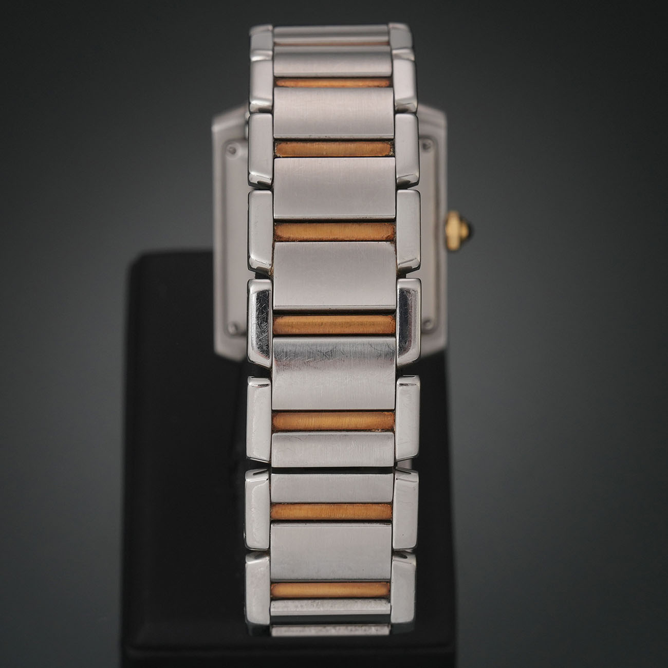 CARTIER(USED)까르띠에 탱크 프랑세즈 콤비 오토 라지