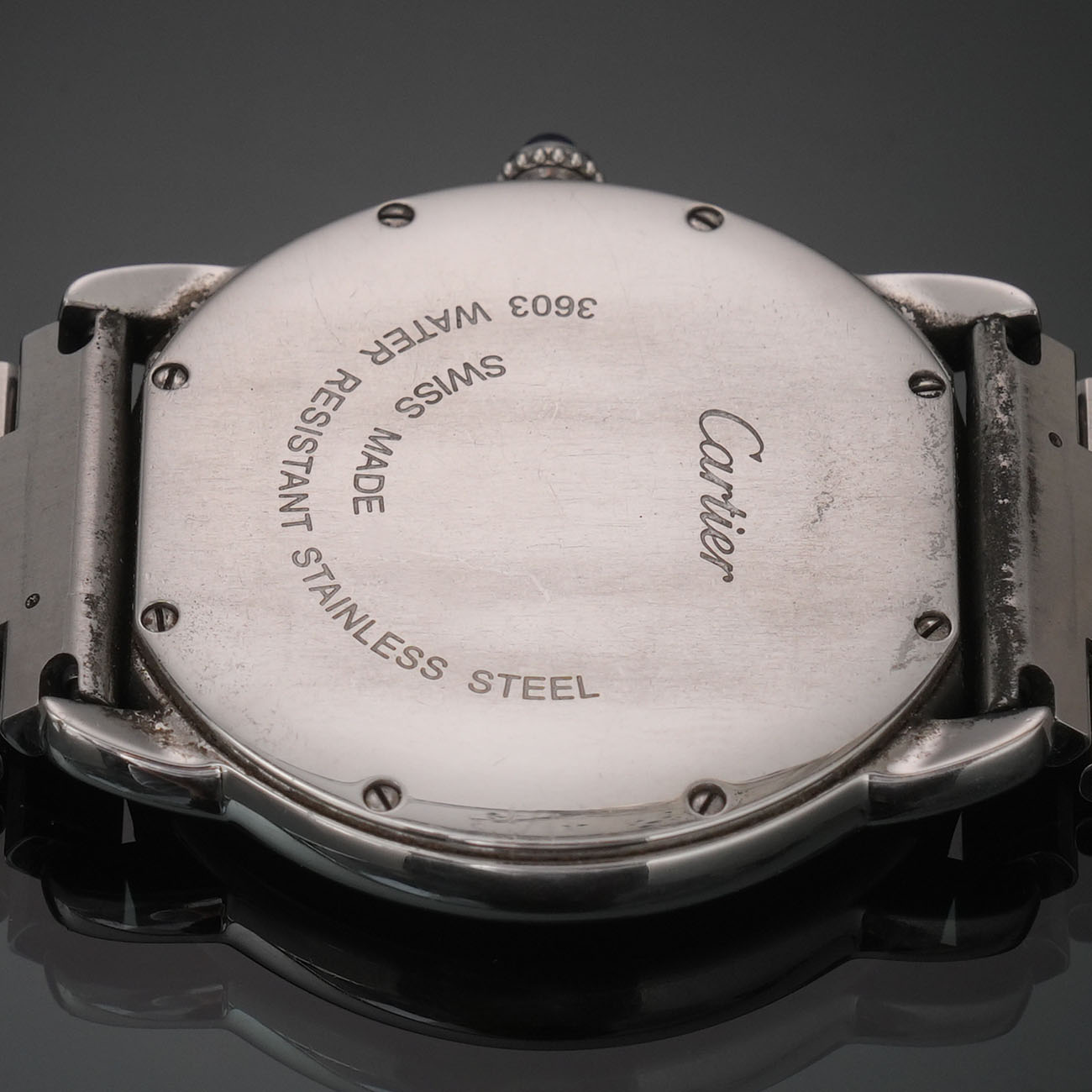 CARTIER(USED)까르띠에 롱드 솔로 스틸 쿼츠 36mm