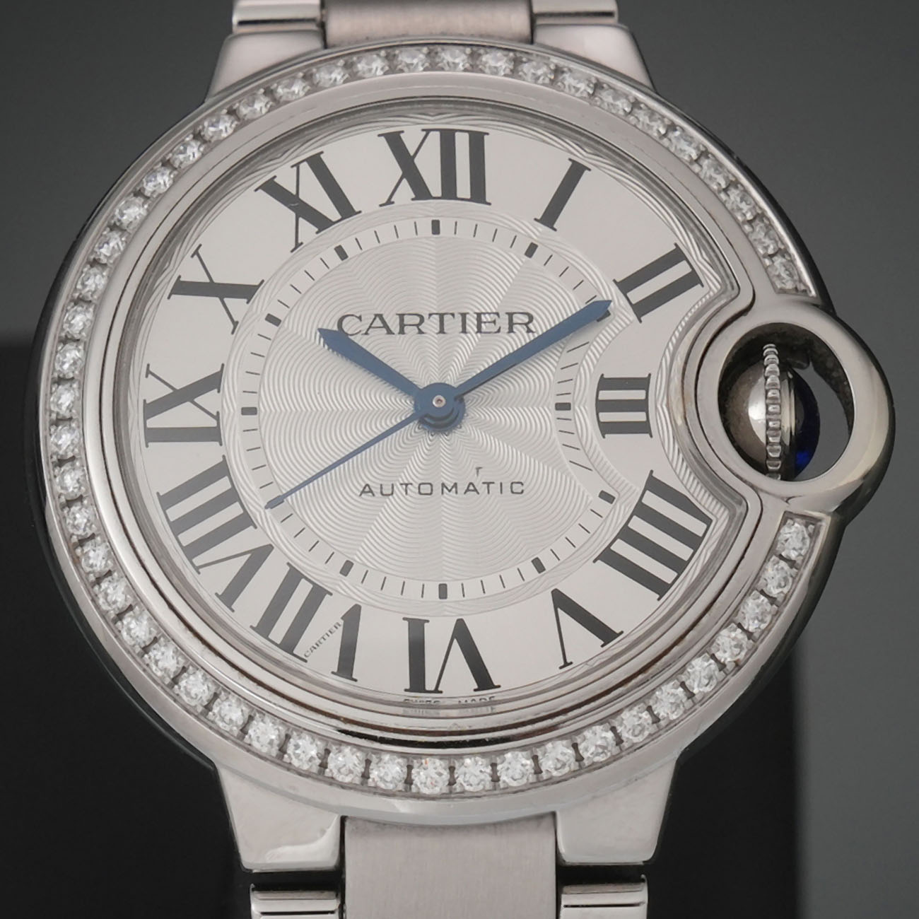 CARTIER(USED)까르띠에 다이아 발롱블루 33 오토 W4BB0023