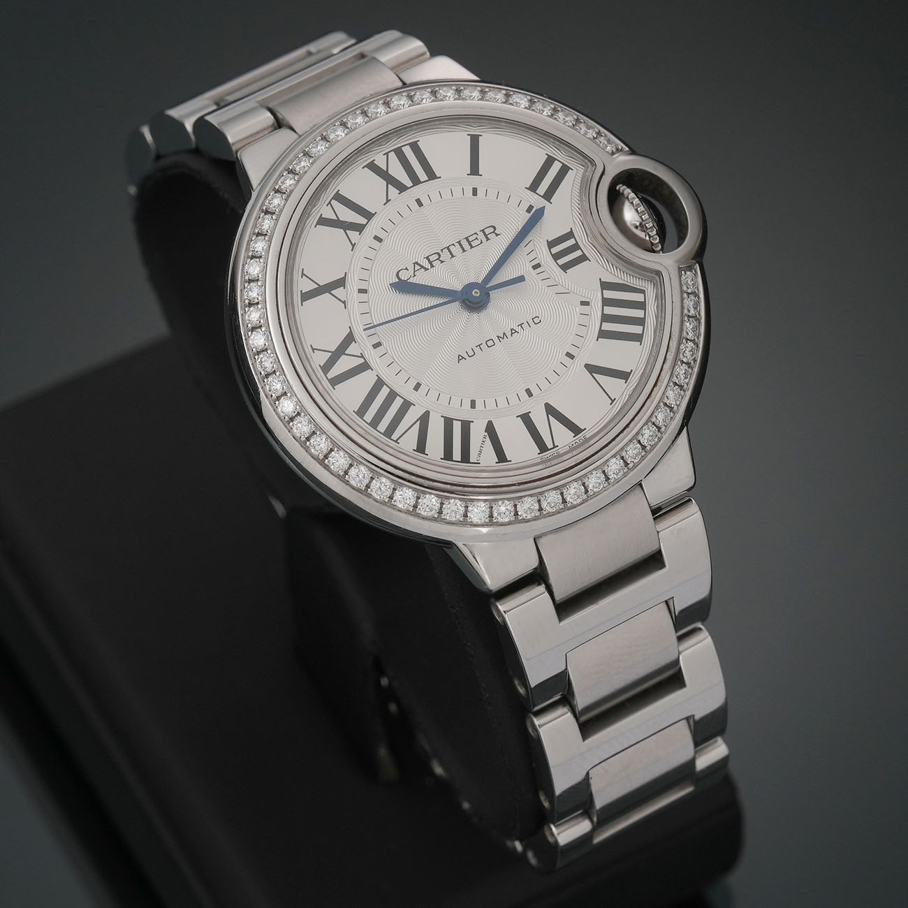 CARTIER(USED)까르띠에 다이아 발롱블루 33 오토 W4BB0023