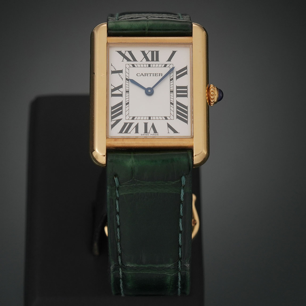 CARTIER(USED)까르띠에 탱크솔로 스몰 콤비 쿼츠 W5200002