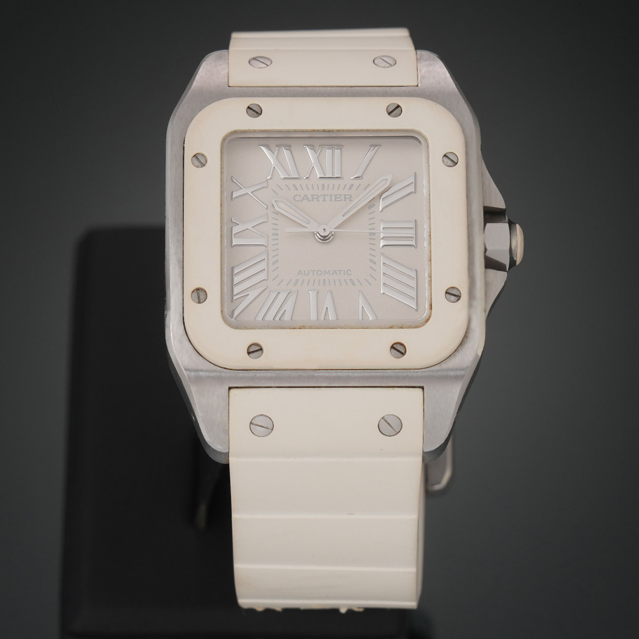 CARTIER(USED)까르띠에 산토스 100 미듐 W20122U2