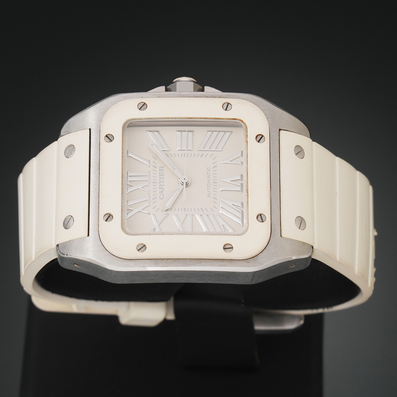 CARTIER(USED)까르띠에 산토스 100 미듐 W20122U2