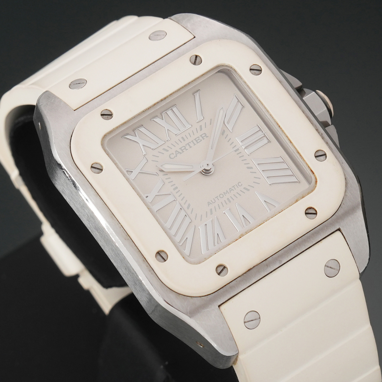 CARTIER(USED)까르띠에 산토스 100 미듐 W20122U2