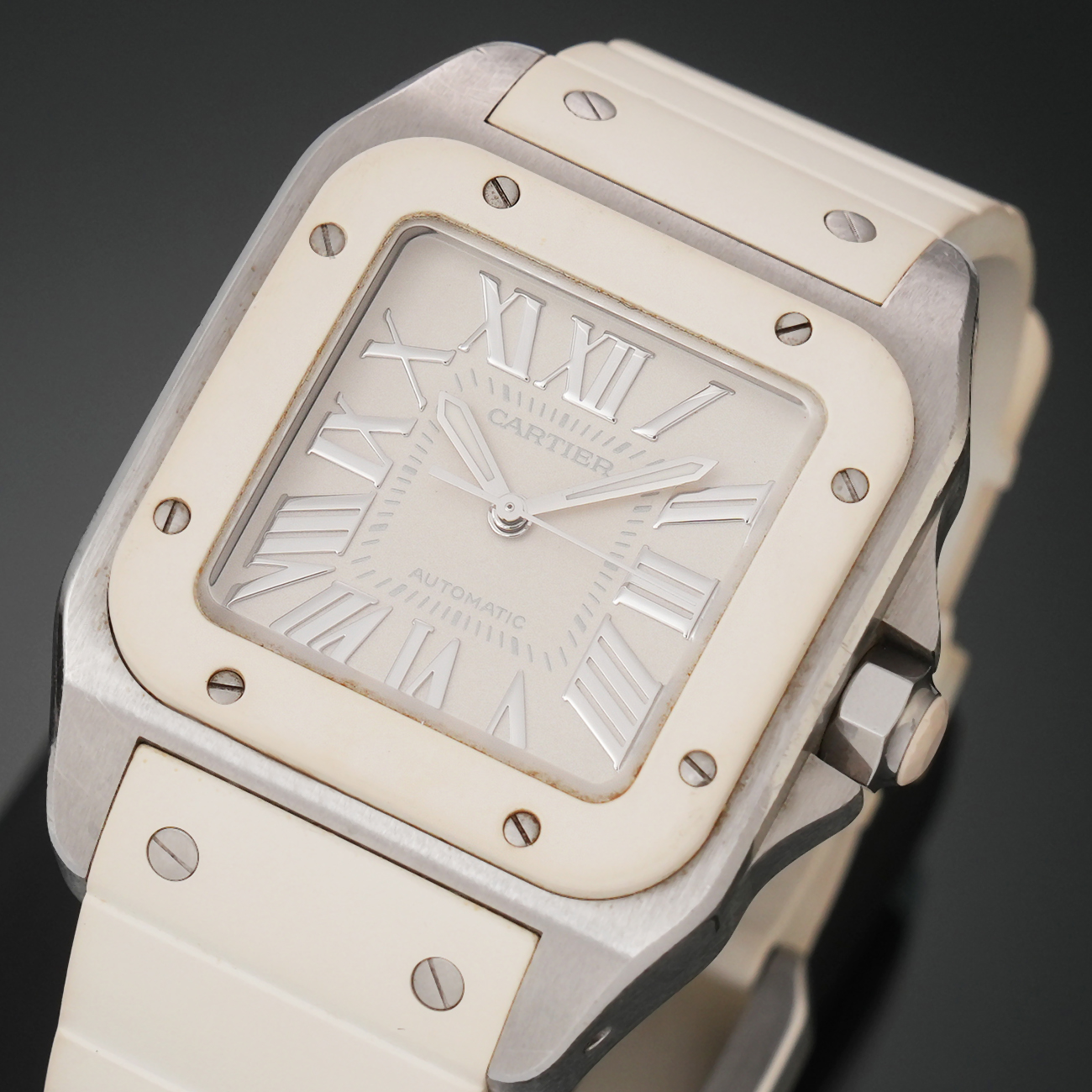 CARTIER(USED)까르띠에 산토스 100 미듐 W20122U2
