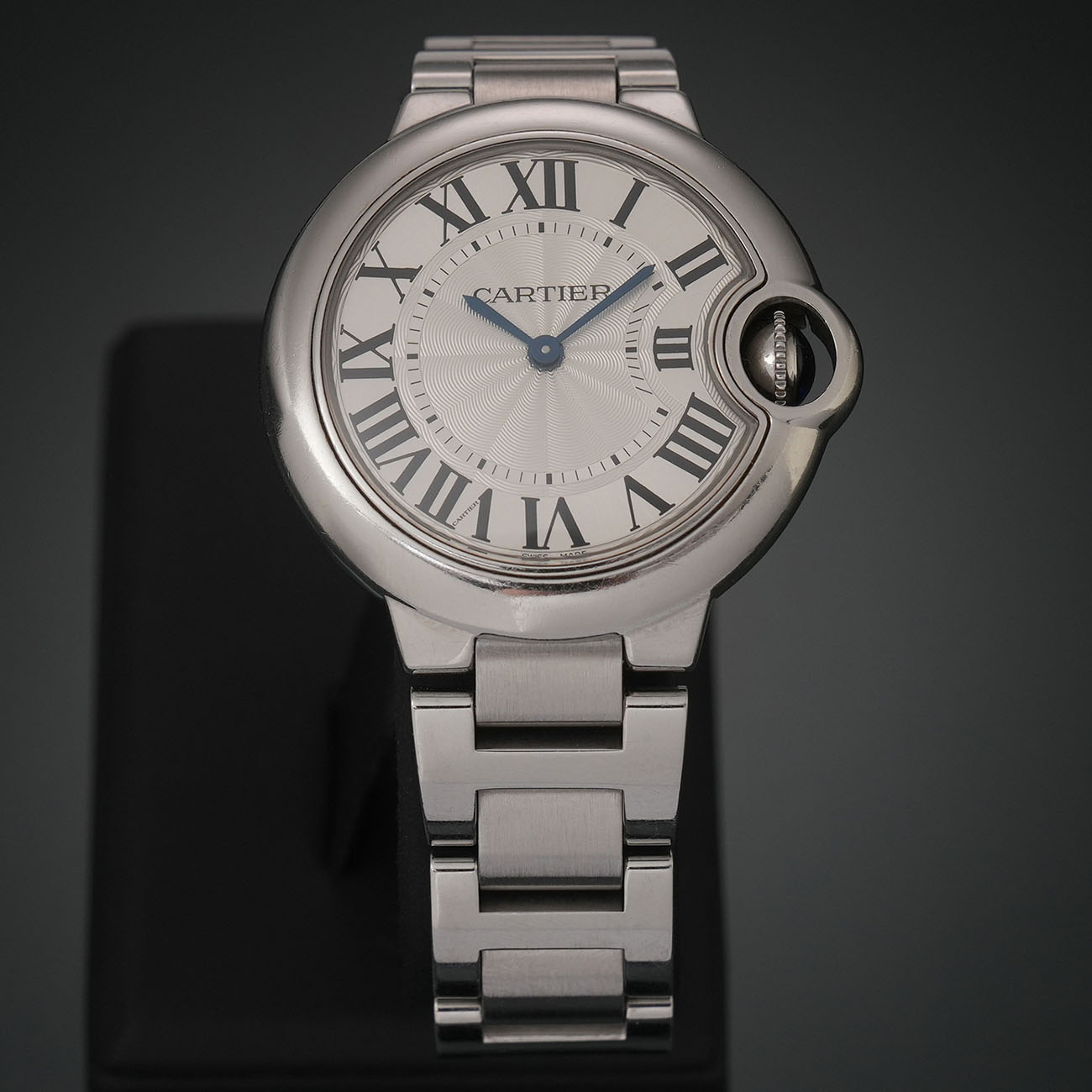 CARTIER(USED)까르띠에 발롱블루 33 스틸 쿼츠